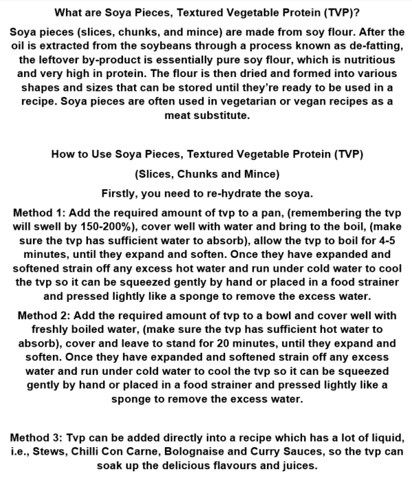 Textured Vegetable High Protein Crumb (TVP) - Image 5