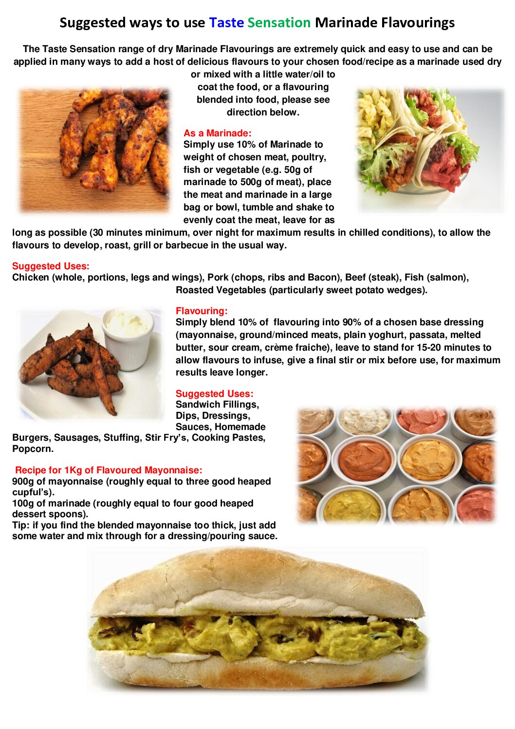 Tangy Chipotle Marinade Flavouring - Image 6
