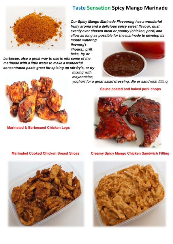 Spicy Mango Marinade Flavouring - Image 9